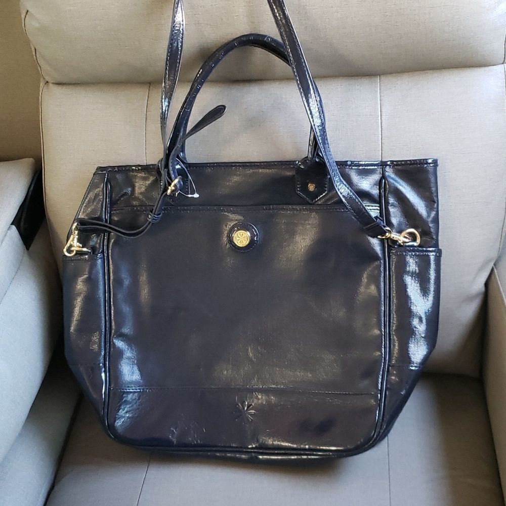 Very Nice Isaac MizrahiLive Black Shoulder Bag / Purse